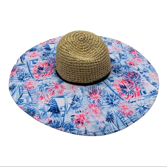 New Lilly Pulitzer Beach Hat with Tags !!🏝👙 - Picture 3 of 5